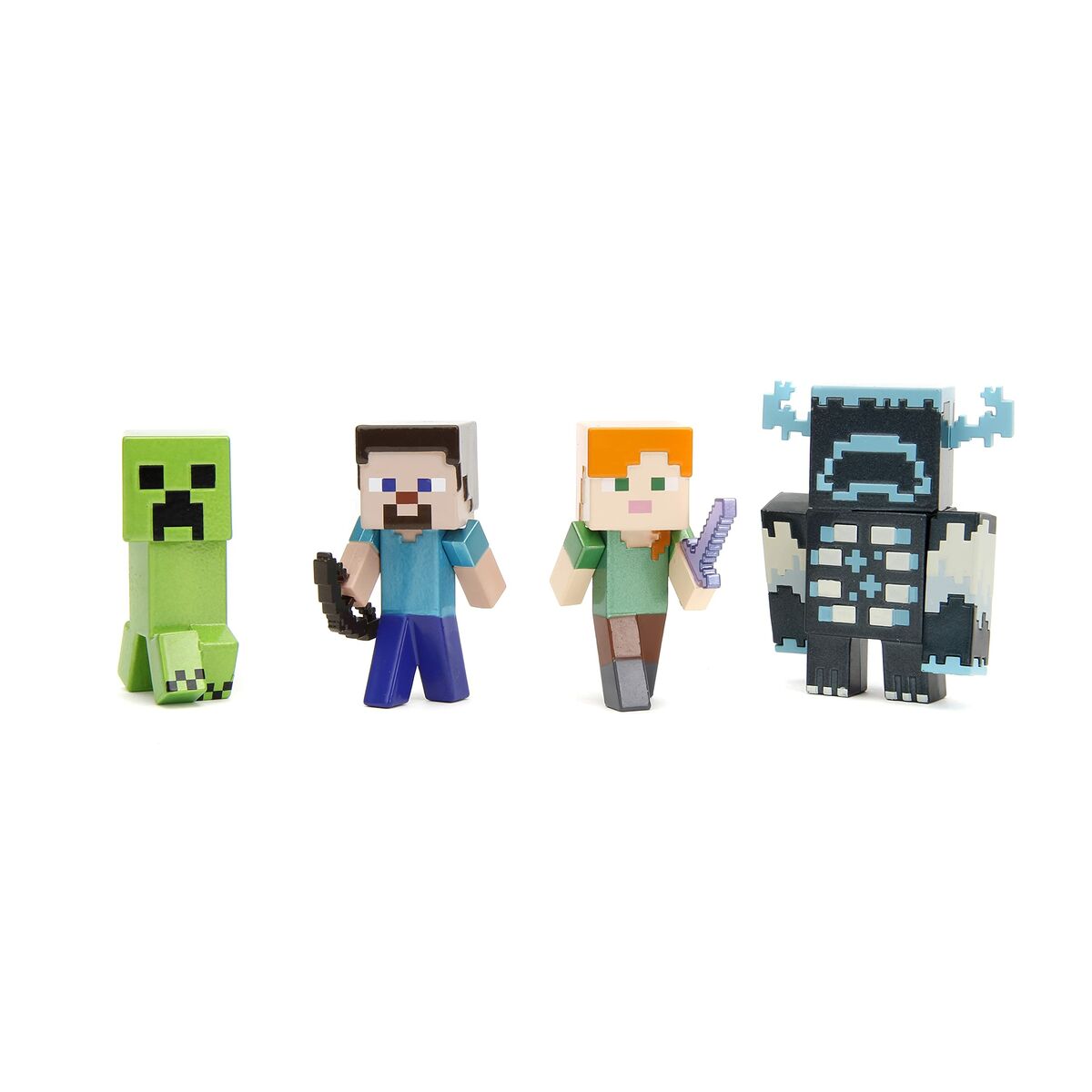 Set of Figures Minecraft 7 cm 4 Pieces - Little Baby Shop