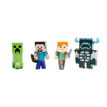 Set of Figures Minecraft 7 cm 4 Pieces - Little Baby Shop