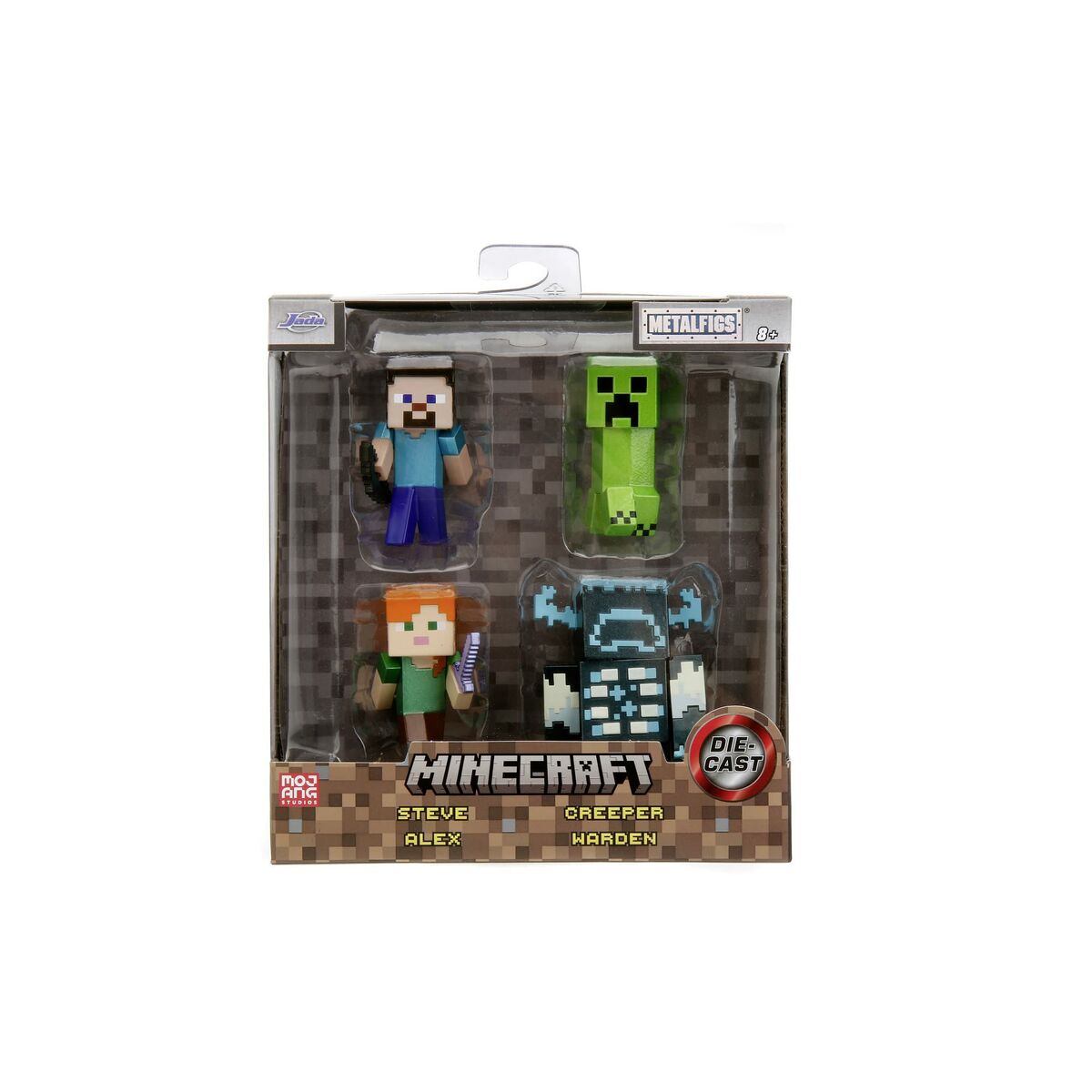 Set of Figures Minecraft 7 cm 4 Pieces - Little Baby Shop