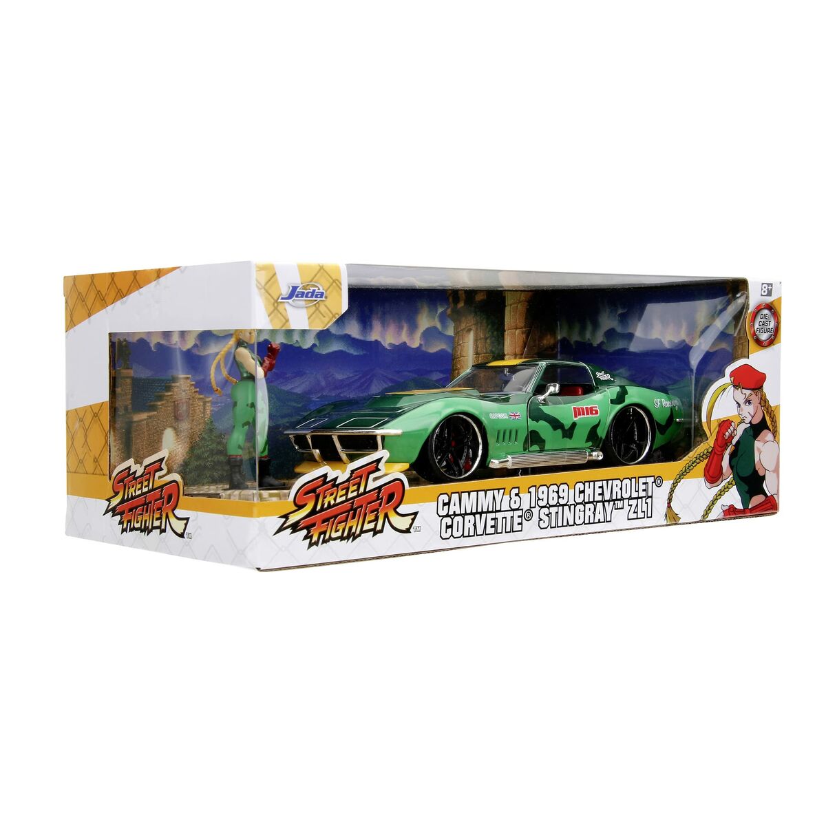 Car Street Fighter Cammy 1969 Chevrolet Corvette Stingray Zl1 - Little Baby Shop