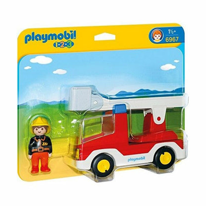 Playset 1.2.3 Fire Truck Playmobil 6967 - Little Baby Shop