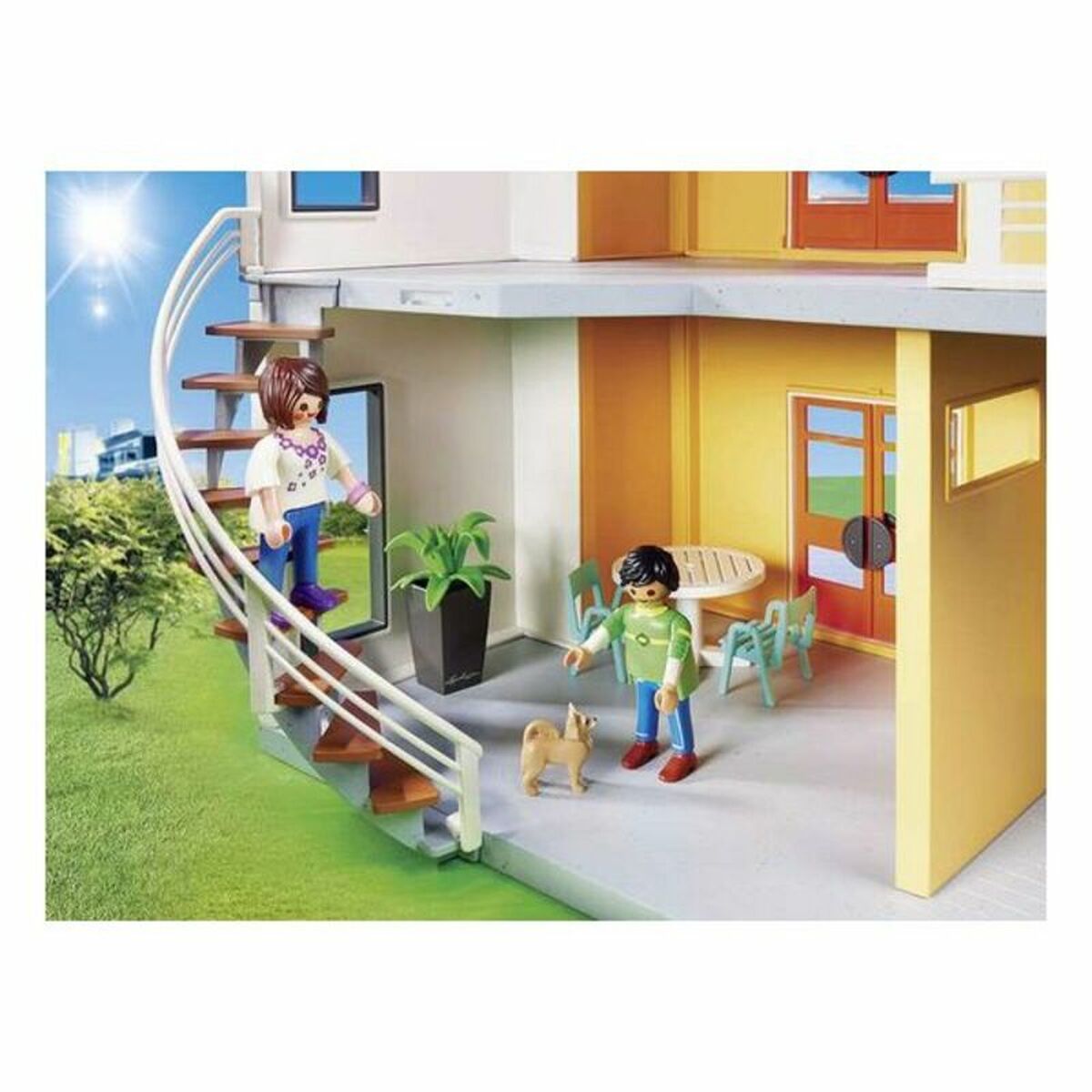 Playset City Live Modern House Playmobil 9266 - Little Baby Shop