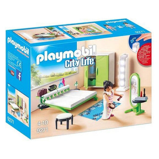 Playset City Life Home Bedroom Playmobil 9271 (21 pcs) Room - Little Baby Shop