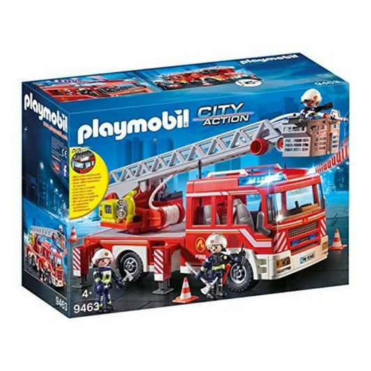 Vehicle Playset City Action Playmobil 9463 (14 pcs) Fire Engine - Little Baby Shop