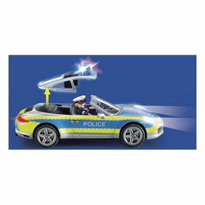 Playset Porsche 911 Carrera 4S Police Playmobil 70066 (36 pcs) - Little Baby Shop