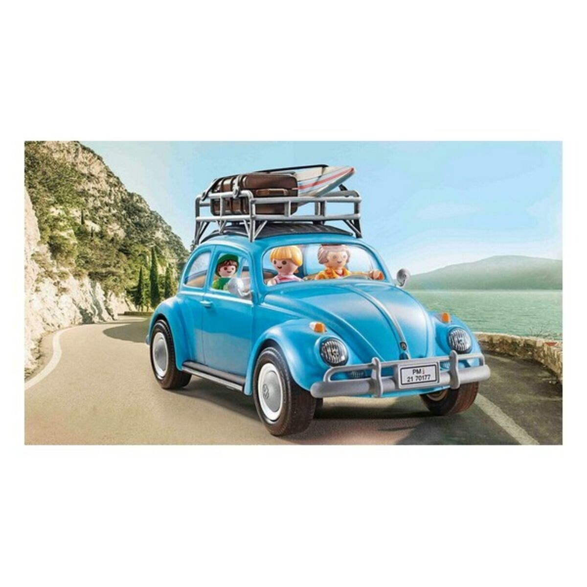 Playset Volkswagen Beetle Playmobil 70177 52 Pieces 4 Units - Little Baby Shop