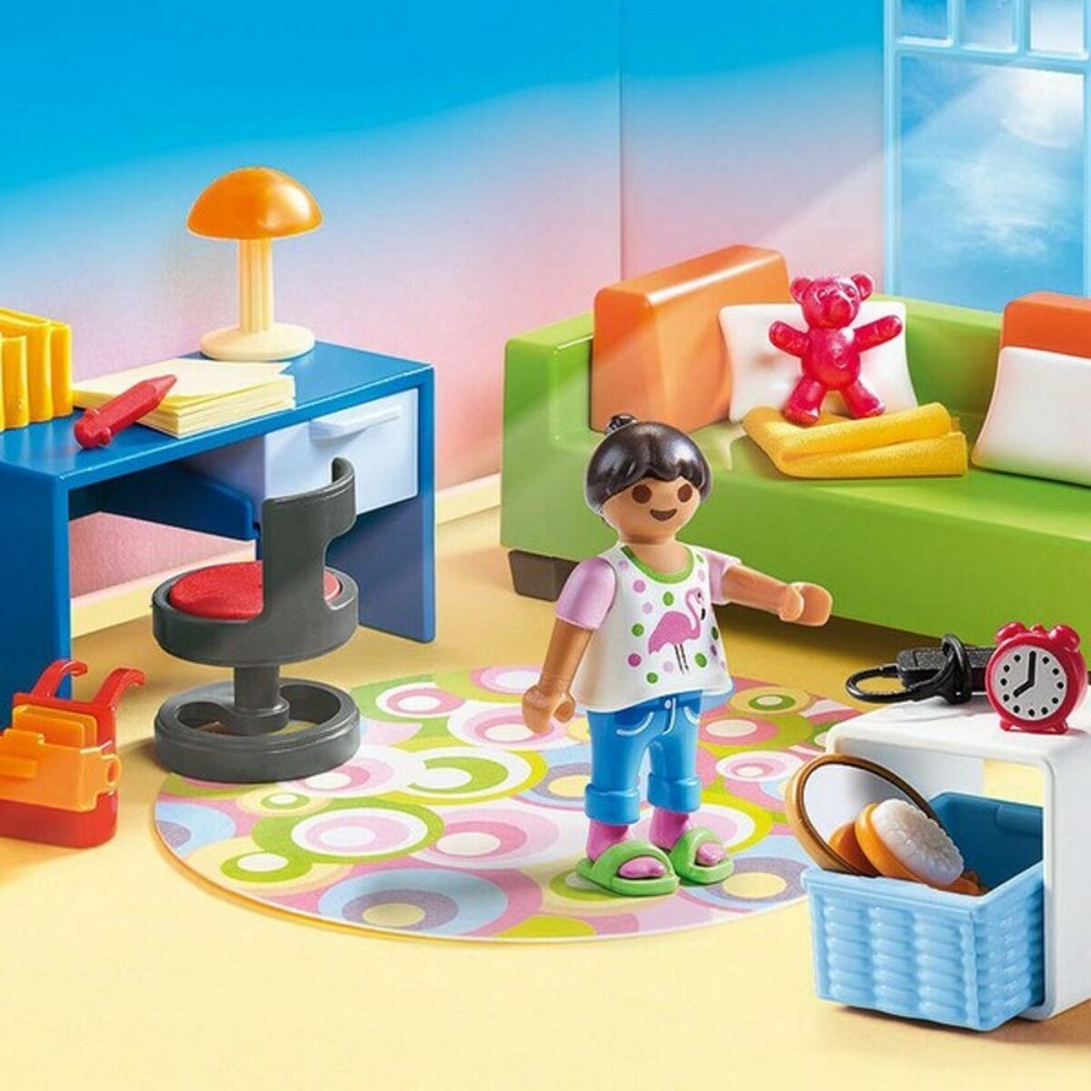 Playset Dollhouse Teenager's Room Playmobil 70209 (43 pcs) - Little Baby Shop