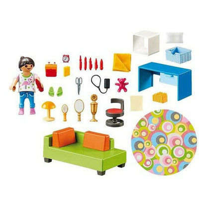 Playset Dollhouse Teenager's Room Playmobil 70209 (43 pcs) - Little Baby Shop