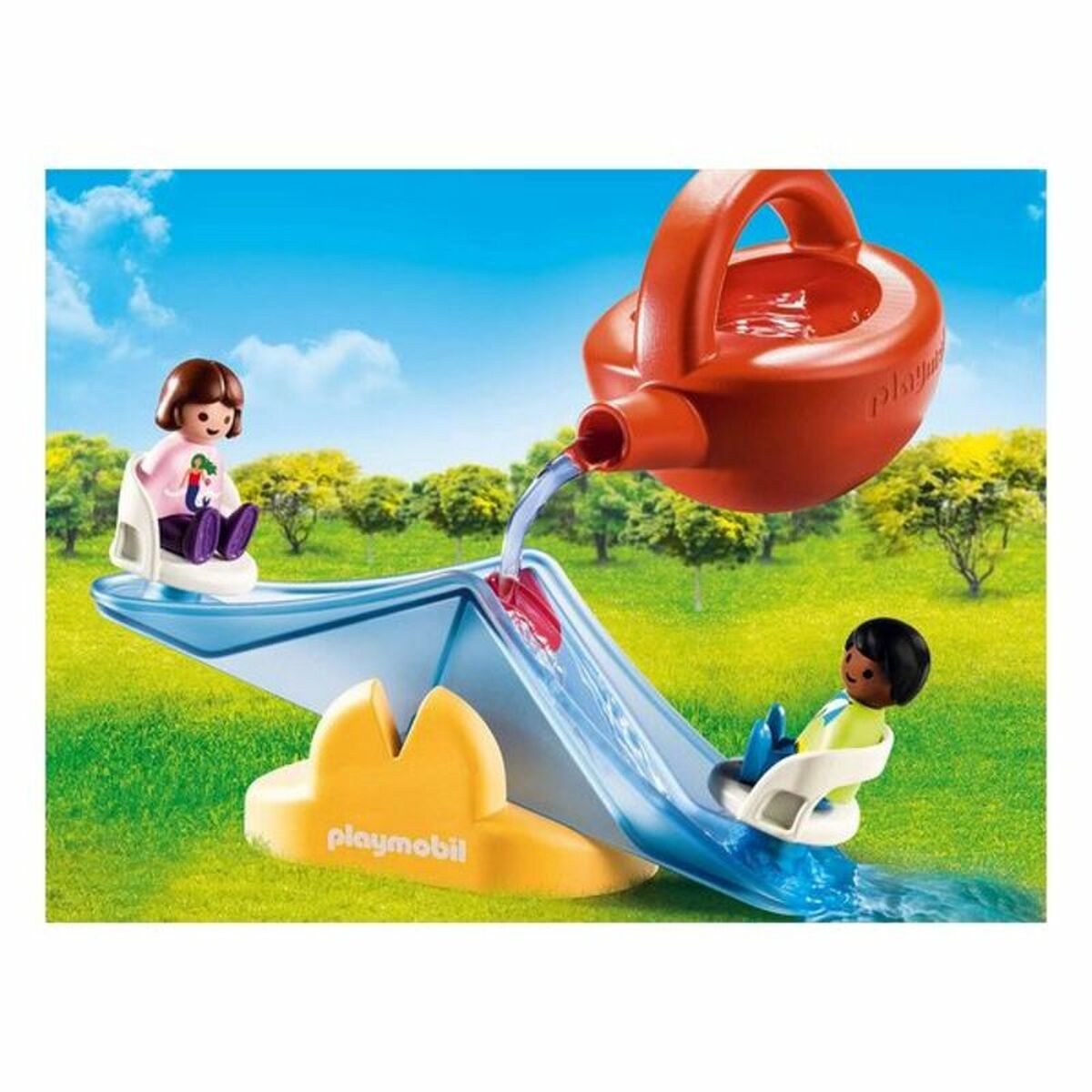 Playset 1,2,3 Water Rocker with Sprinkler Playmobil 70269 ( 7 pcs) - Little Baby Shop