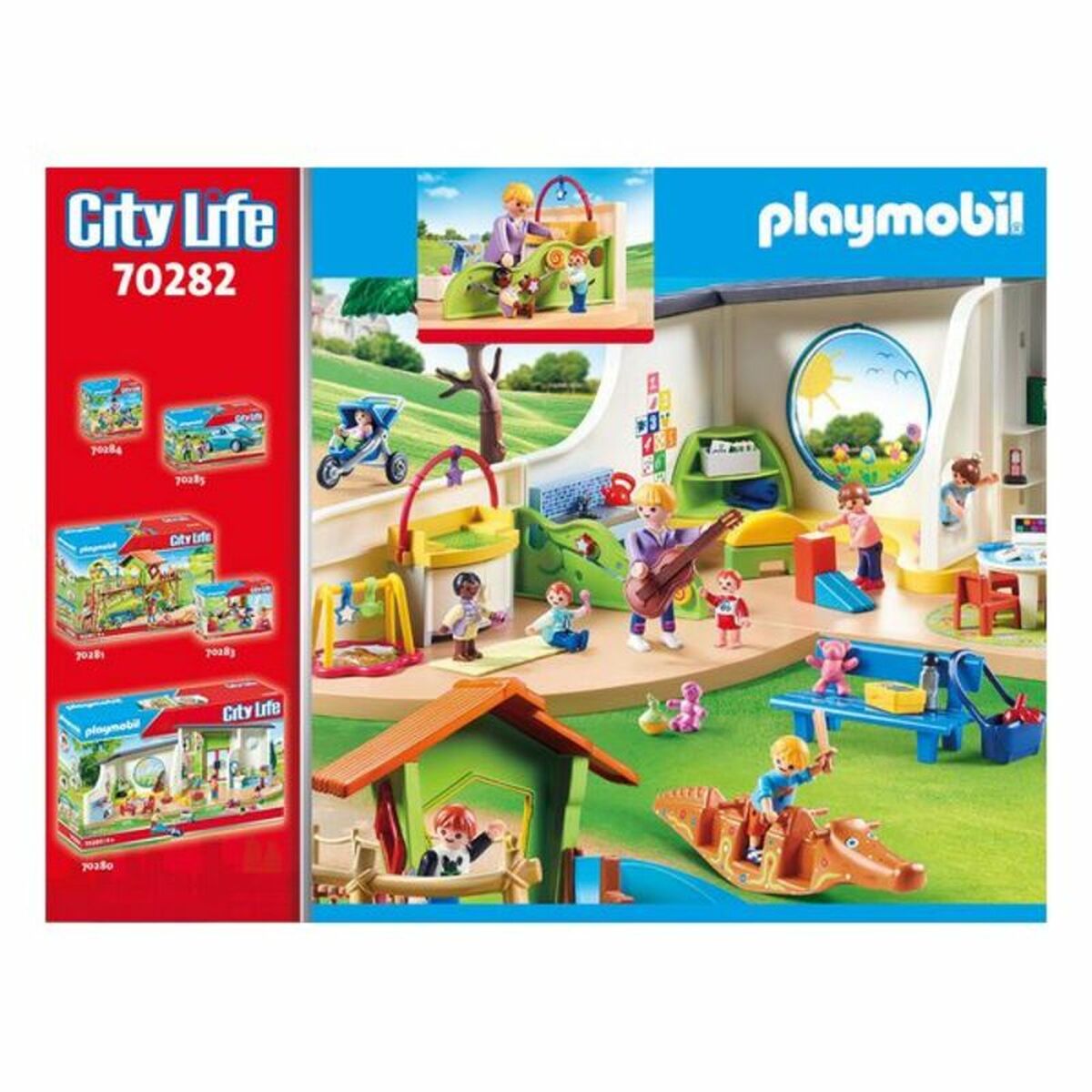 Playset City Life Baby Room Playmobil 70282 (40 pcs) - Little Baby Shop