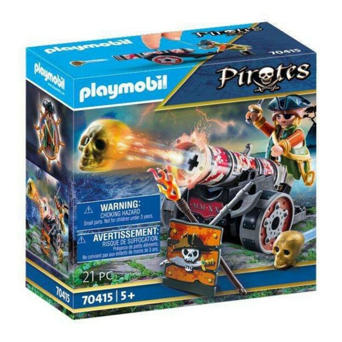 Playset Pirates Playmobil 70415 (21 pcs) - Little Baby Shop