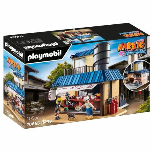 Playset Playmobil Naruto Shippuden: Ichiraku Ramen Shop 70668 105 Pieces - Little Baby Shop