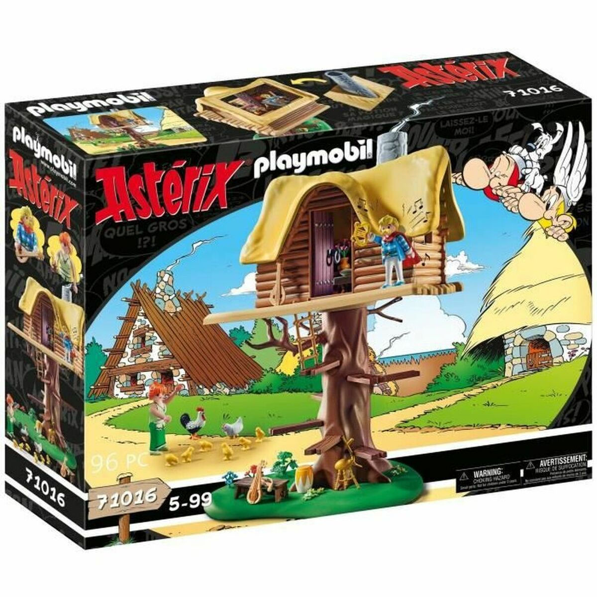 Playset Playmobil 71016 Astérix Insurancetourix House - Little Baby Shop