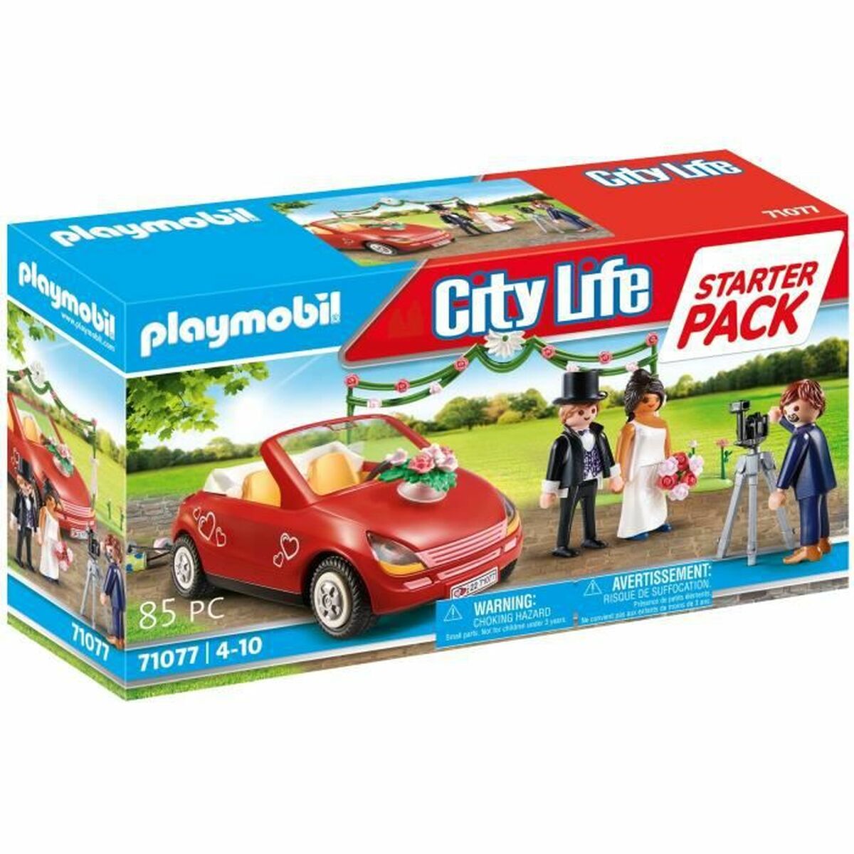 Vehicle Playset Playmobil 71077 85 Pieces Wedding - Little Baby Shop