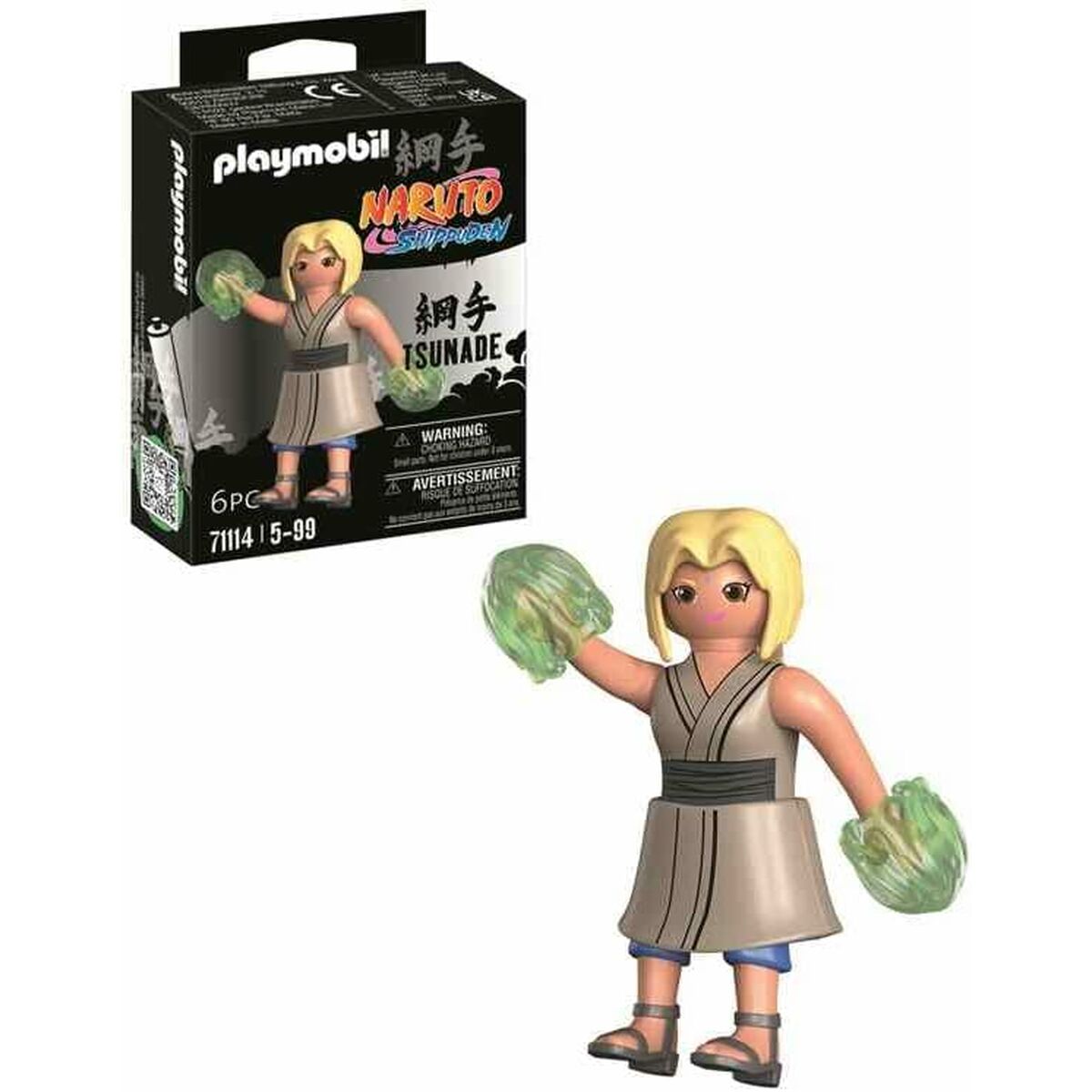 Playset Playmobil Natuto Shippuden: Tsunade 71114 6 Pieces - Little Baby Shop