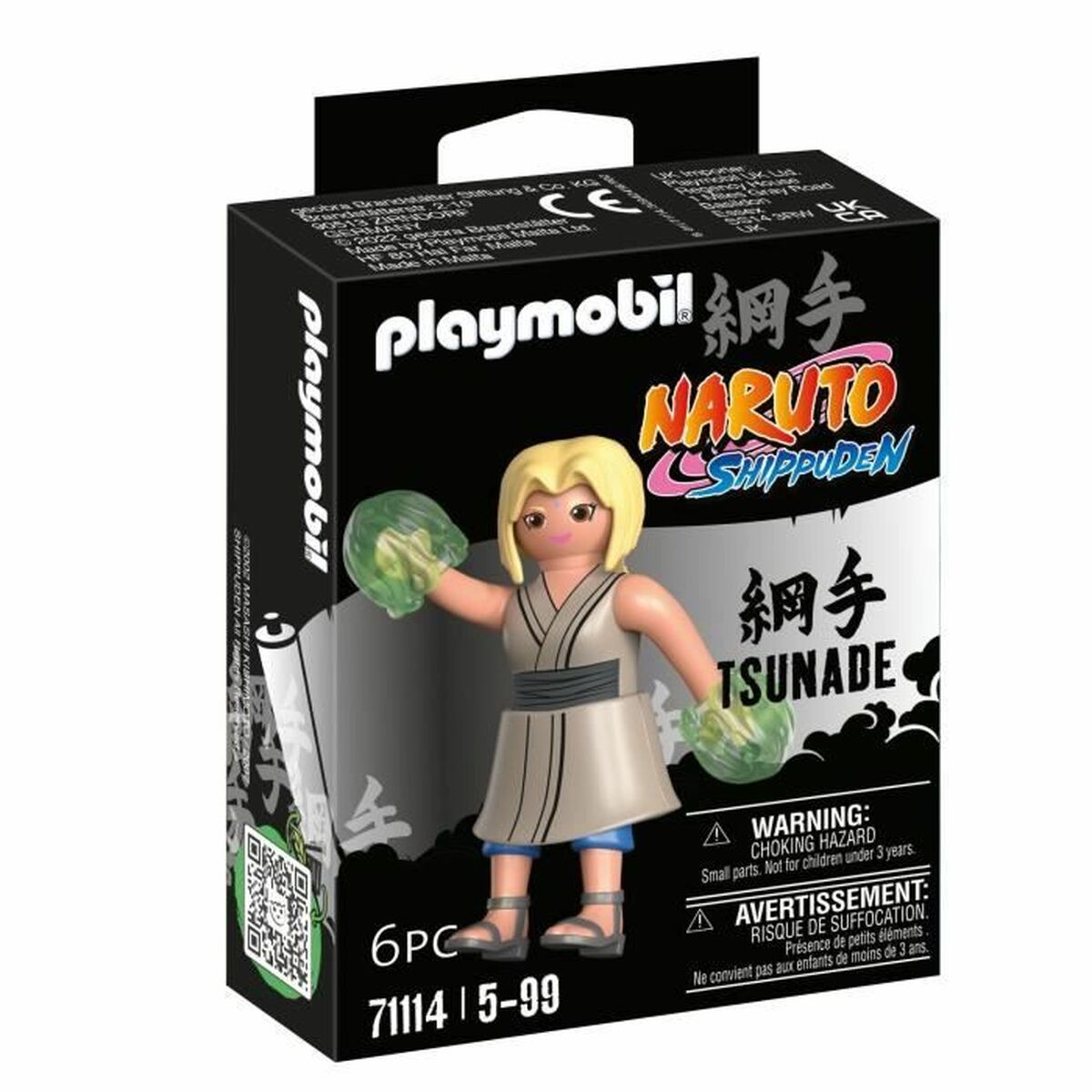 Playset Playmobil Natuto Shippuden: Tsunade 71114 6 Pieces - Little Baby Shop