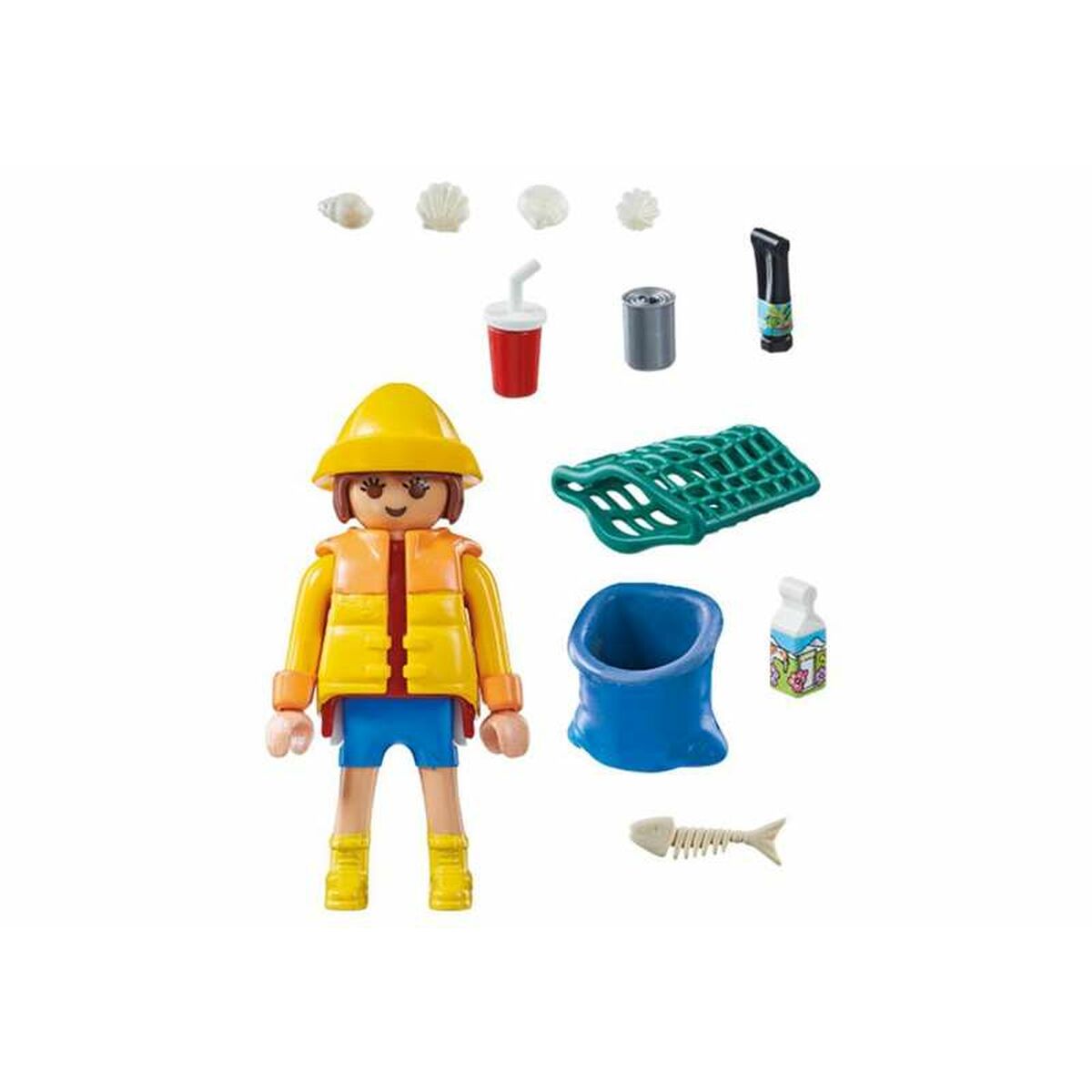 Playset Playmobil 71163 Special PLUS Ecologist 17 Pieces - Little Baby Shop