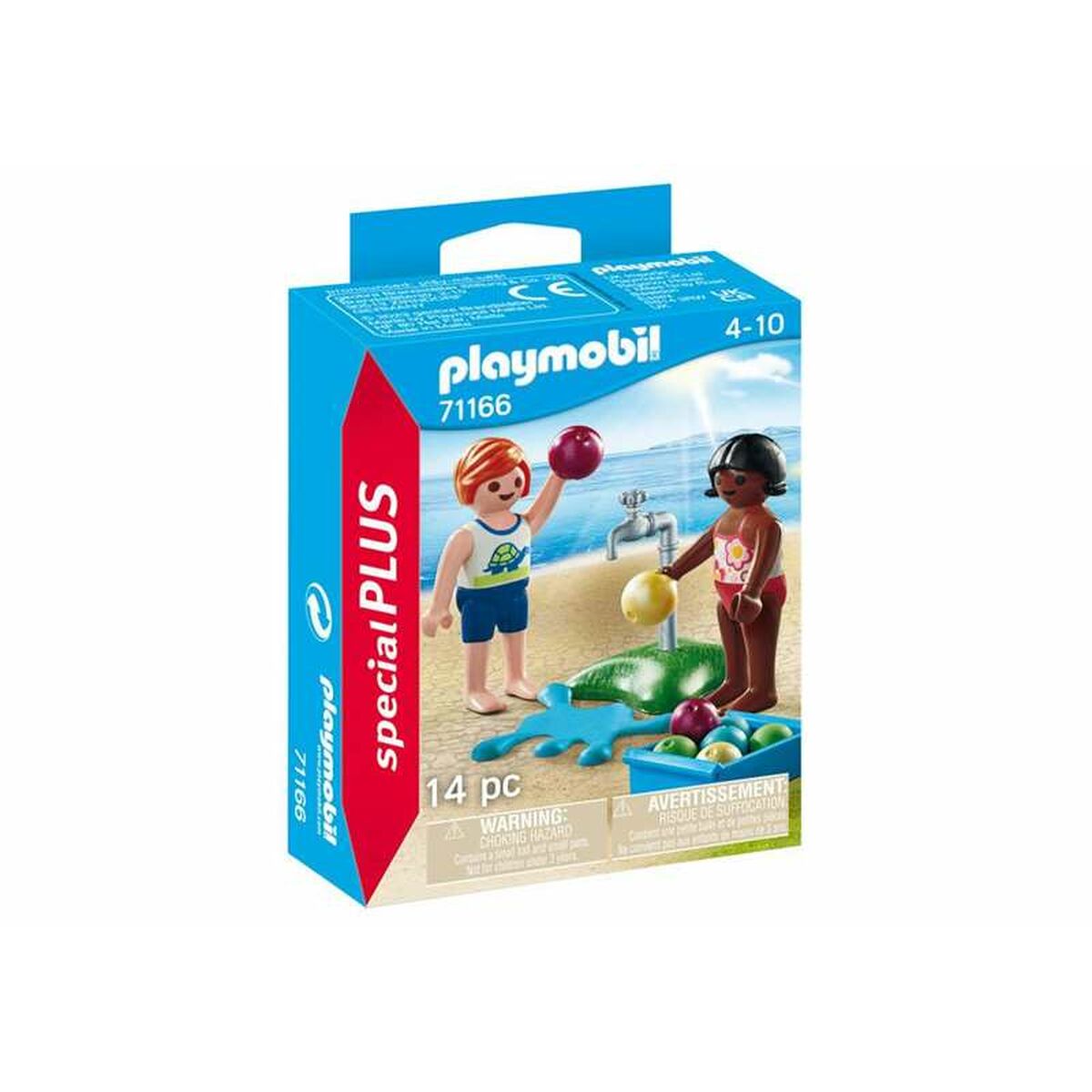 Playset Playmobil 71166 Special PLUS Kids with Water Balloons 14 Pieces - Little Baby Shop