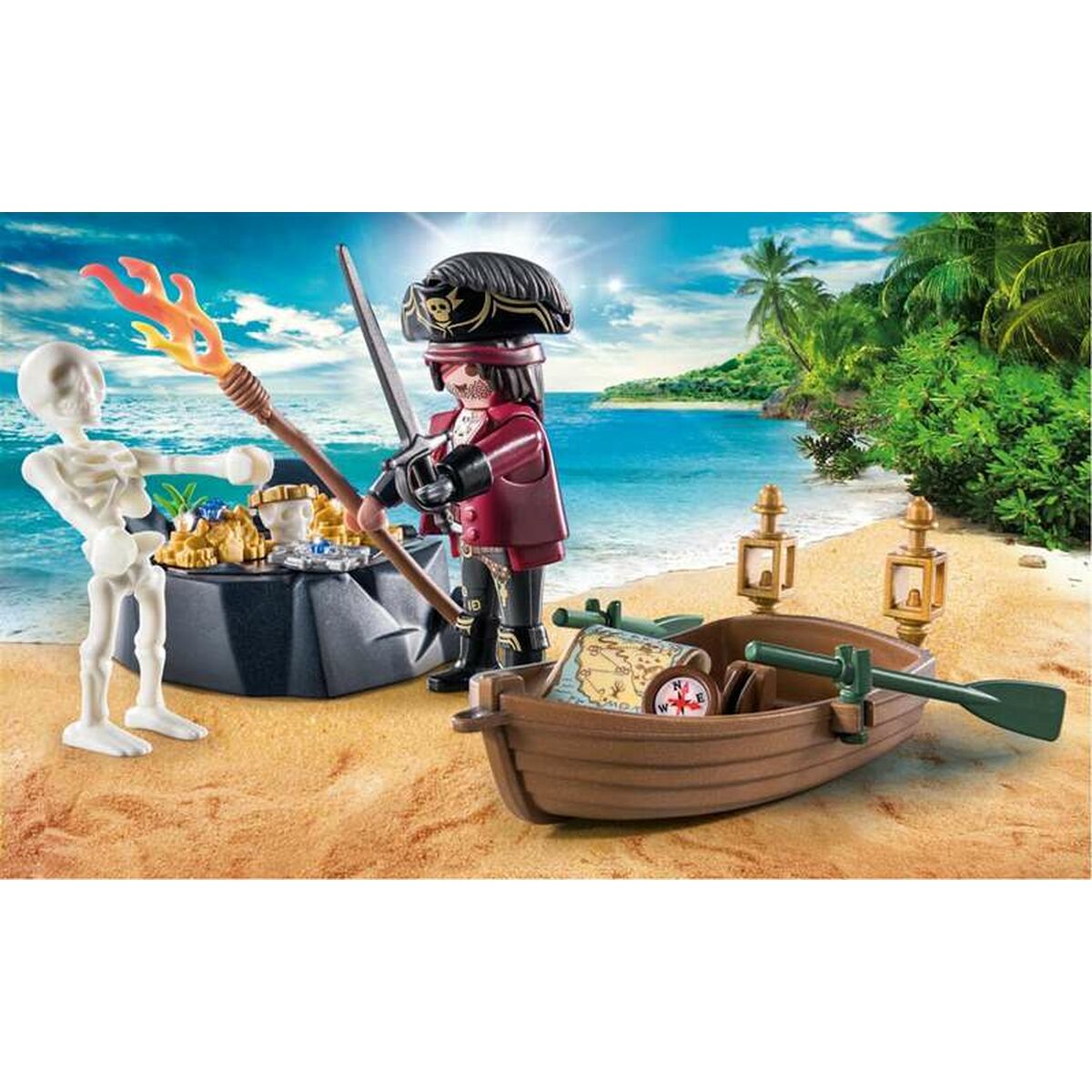 Playset Playmobil 71254 Pirates 42 Pieces - Little Baby Shop