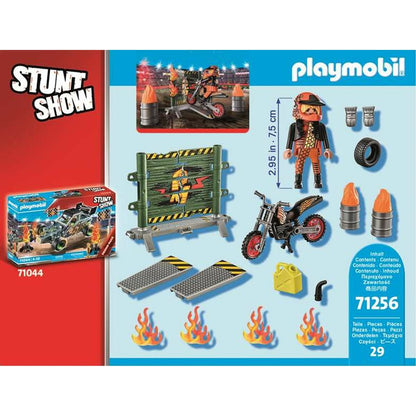 Playset Playmobil 71256 Stuntshow 29 Pieces - Little Baby Shop