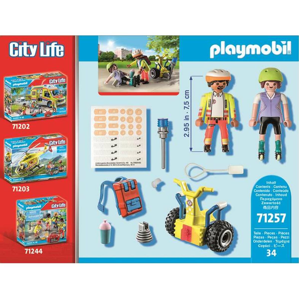 Playset Playmobil 71257 City Life 45 Pieces - Little Baby Shop