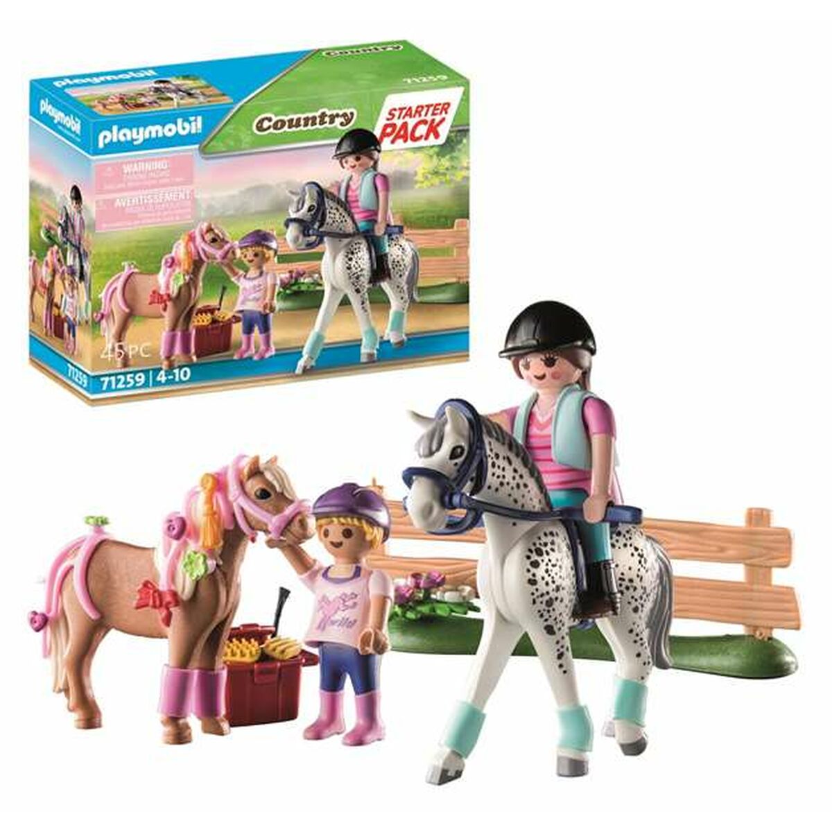 Playset Playmobil 71259 Country 45 Pieces - Little Baby Shop