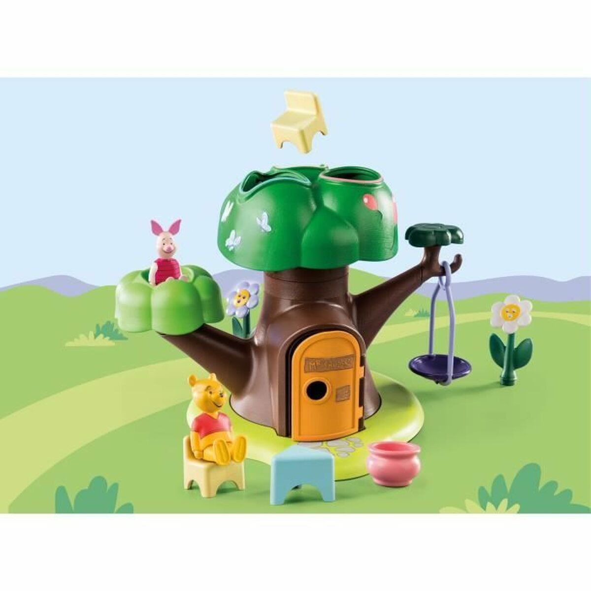 Playset Playmobil 123 Winnie the Pooh 17 Pieces - Little Baby Shop