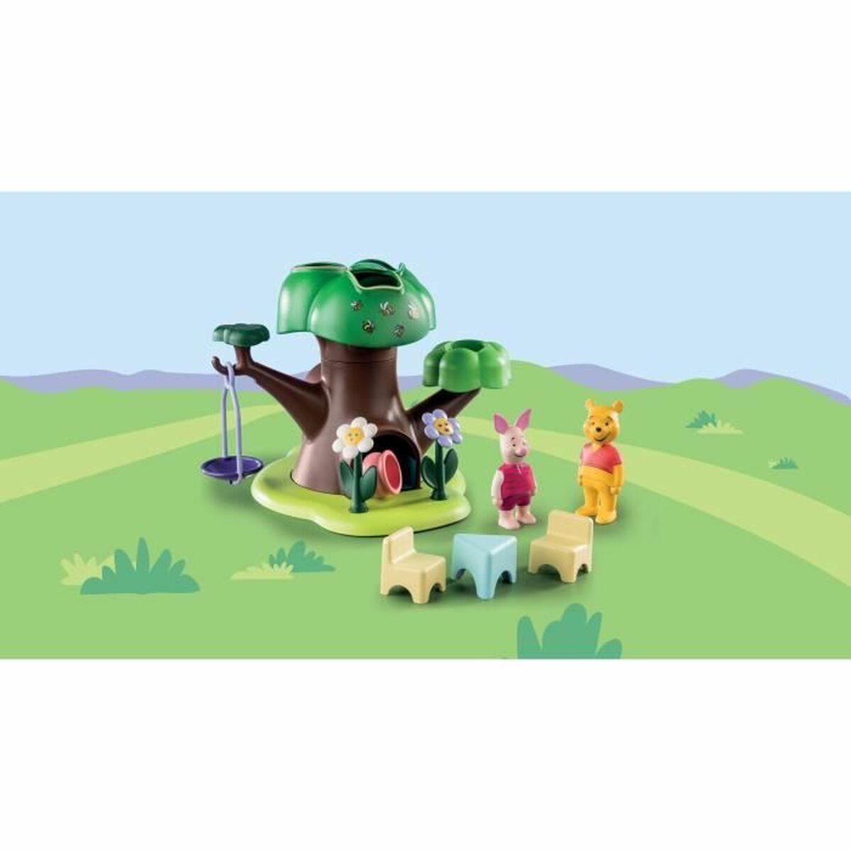 Playset Playmobil 123 Winnie the Pooh 17 Pieces - Little Baby Shop