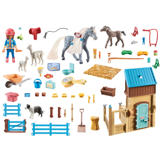 Playset Playmobil 71353 Horses of Waterfall 117 Pieces - Little Baby Shop