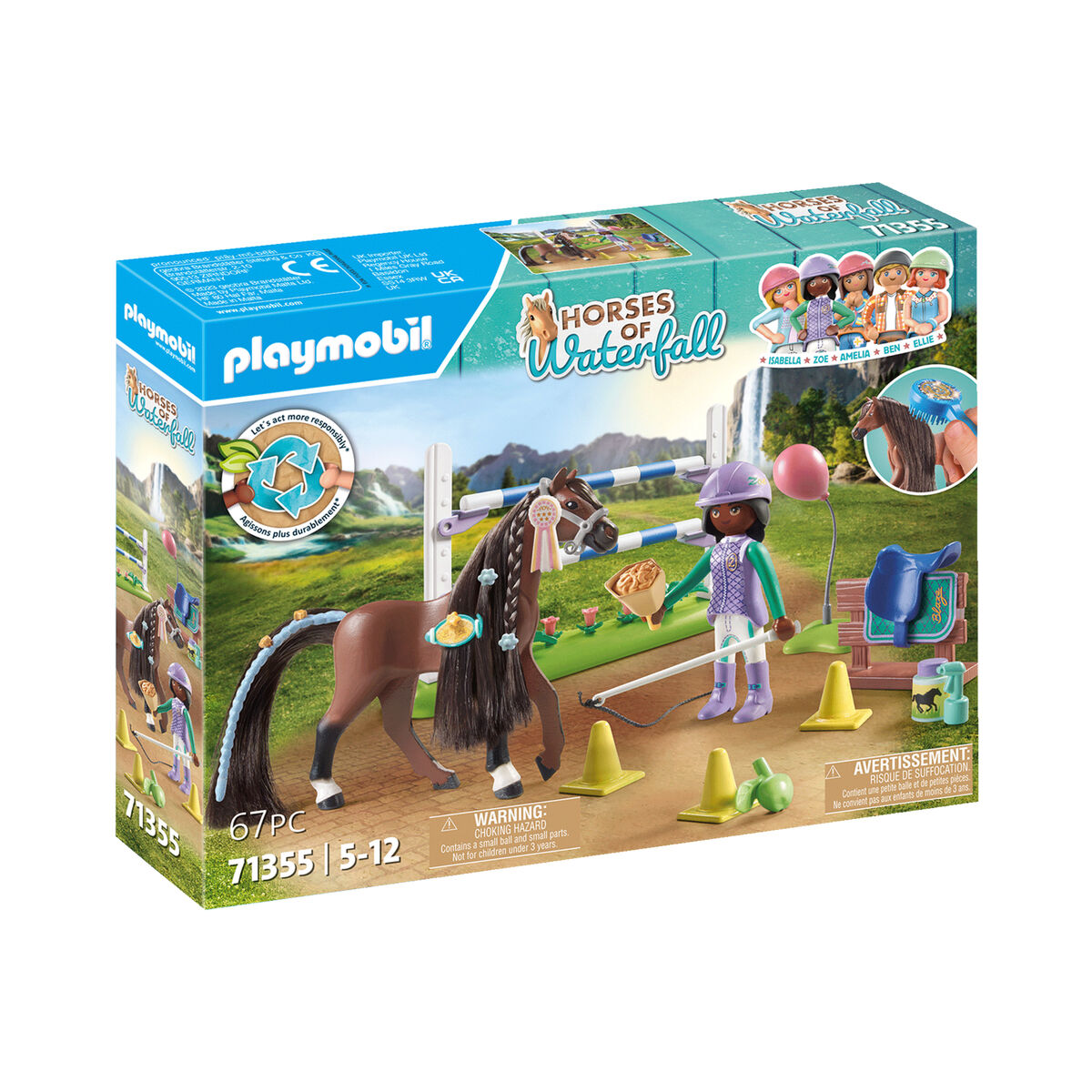 Playset Playmobil 71355 Horses of Waterfall - Little Baby Shop