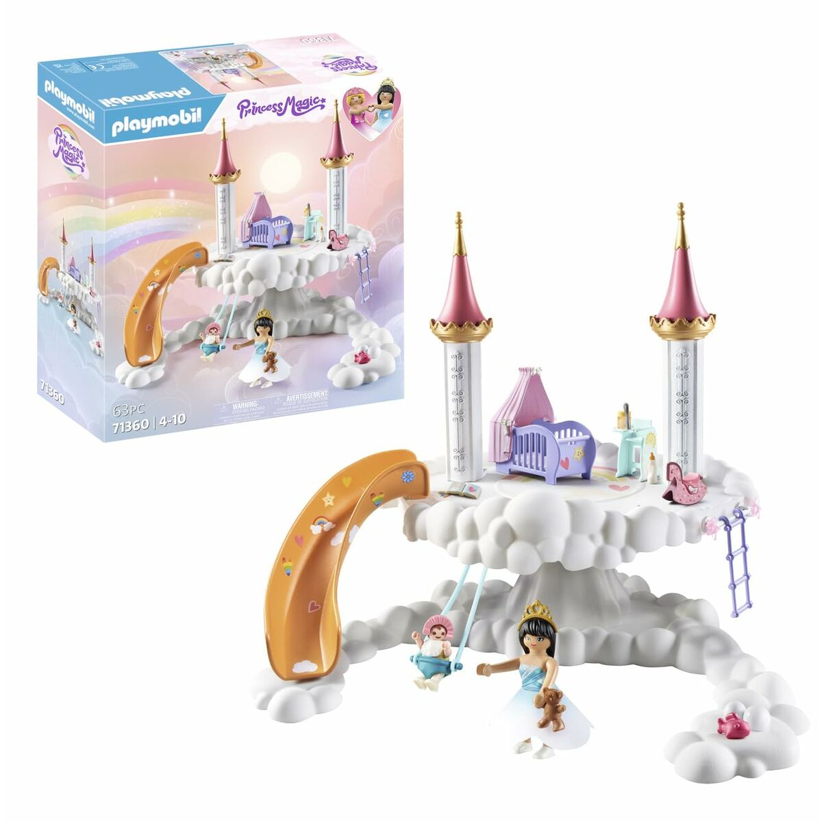 Playset Playmobil 71360 Princess Magic 63 Pieces - Little Baby Shop