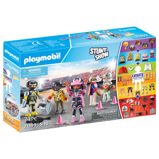 Playset Playmobil 71399 Stunt Show 74 Pieces - Little Baby Shop