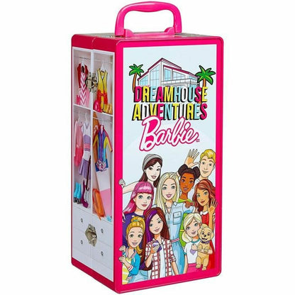 Wardrobe Barbie Cabinet Briefcase - Little Baby Shop