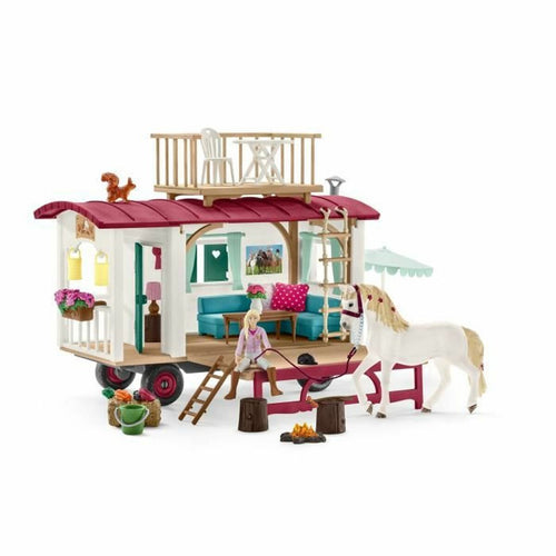 Doll's House Schleich Caravan for secret club meetings - Little Baby Shop