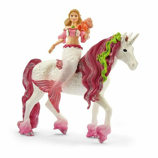 Unicorn Schleich Sirene Feya on sea unicorn 3 Pieces - Little Baby Shop