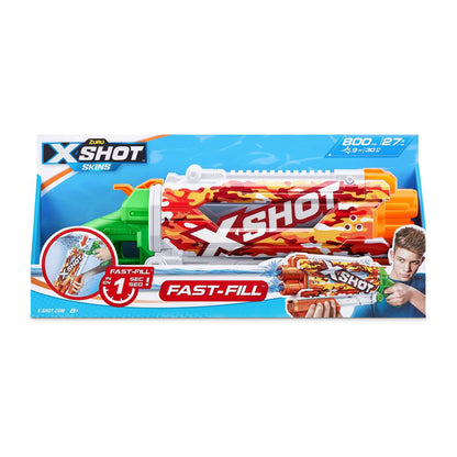 Water Pistol Zuru X-Shot Skins Pump Action Fast-Fill 49 x 18 x 6 cm - Little Baby Shop