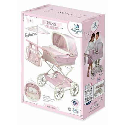 Doll Stroller Decuevas Reborn Niza Foldable Sunshade 40 x 90 x 90 cm 40 x 90 x 90 cm - Little Baby Shop