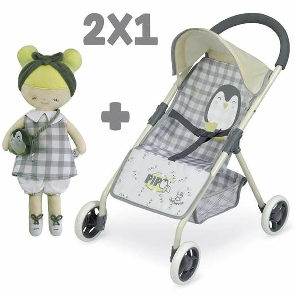 Doll Stroller Decuevas 34 x 50 x 55 cm - Little Baby Shop