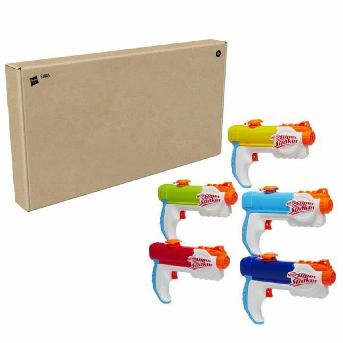 Water Pistol Nerf Super Soaker Multipack Piranha - Little Baby Shop