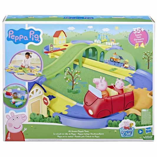 Train track Peppa Pig   with sound - Little Baby Shop