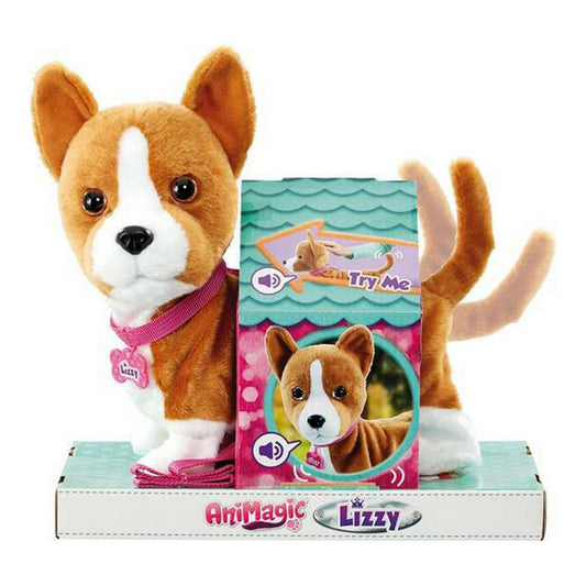 Interactive Dog Goliath Lizzie Walk and bark Electric (30 x 16 x 21 cm) - Little Baby Shop