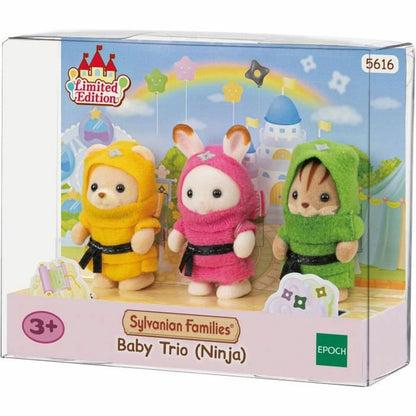 Set of Dolls Sylvanian Families The Trio of Babies - Little Baby Shop