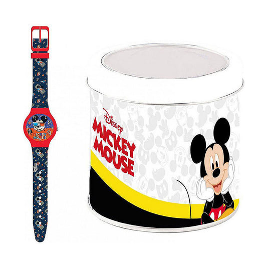 Infant's Watch Cartoon MICKEY MOUSE - TIN BOX ***SPECIAL OFFER*** (Ø 32 mm) - Little Baby Shop