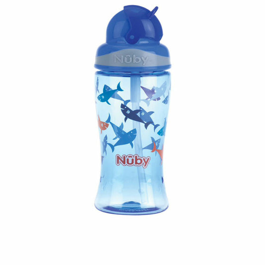 Training Glass Nûby Flip-it Shark 360 ml - Little Baby Shop