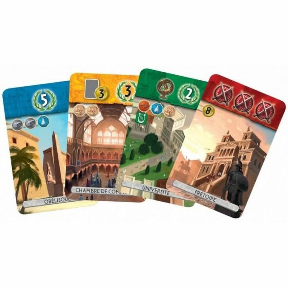 Board game Asmodee 7Wonders Duel (FR) - Little Baby Shop