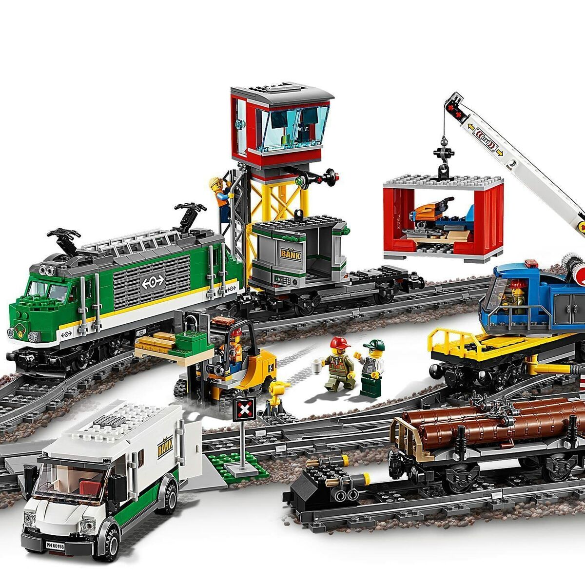 Playset   Lego 60198 The Remote Train         33 Pieces - Little Baby Shop