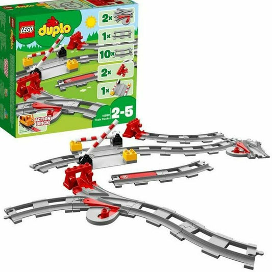 Playset Lego  DUPLO My city 10882 The Rails of the Train - Little Baby Shop