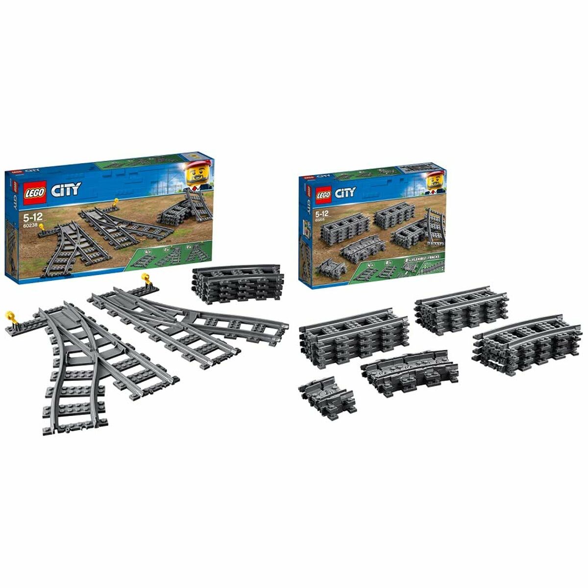 Playset Lego City Rail 60238 Accessories - Little Baby Shop