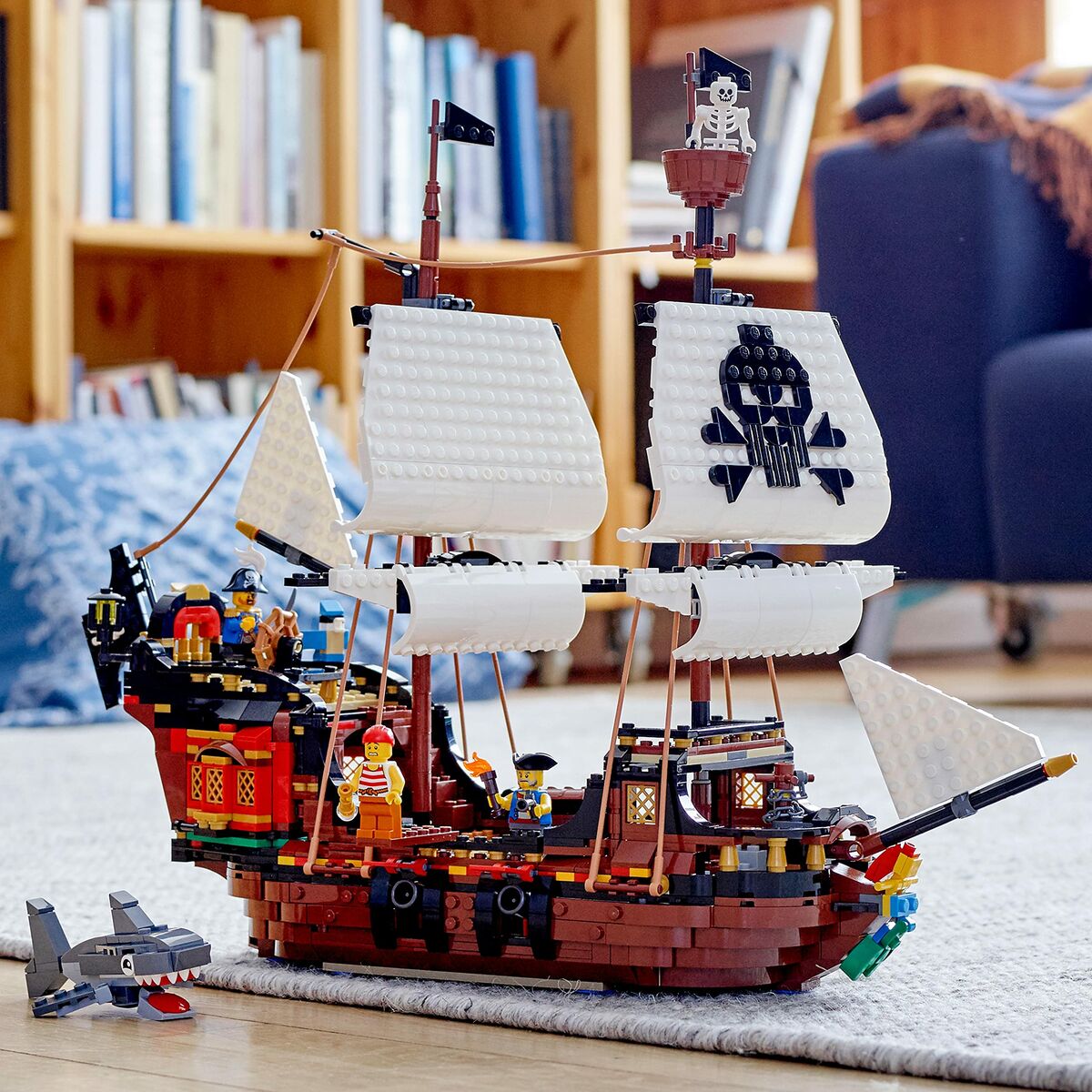 Vehicle Playset   Lego Creator 31109 Pirate Ship         3-in-1 1260 Pieces - Little Baby Shop