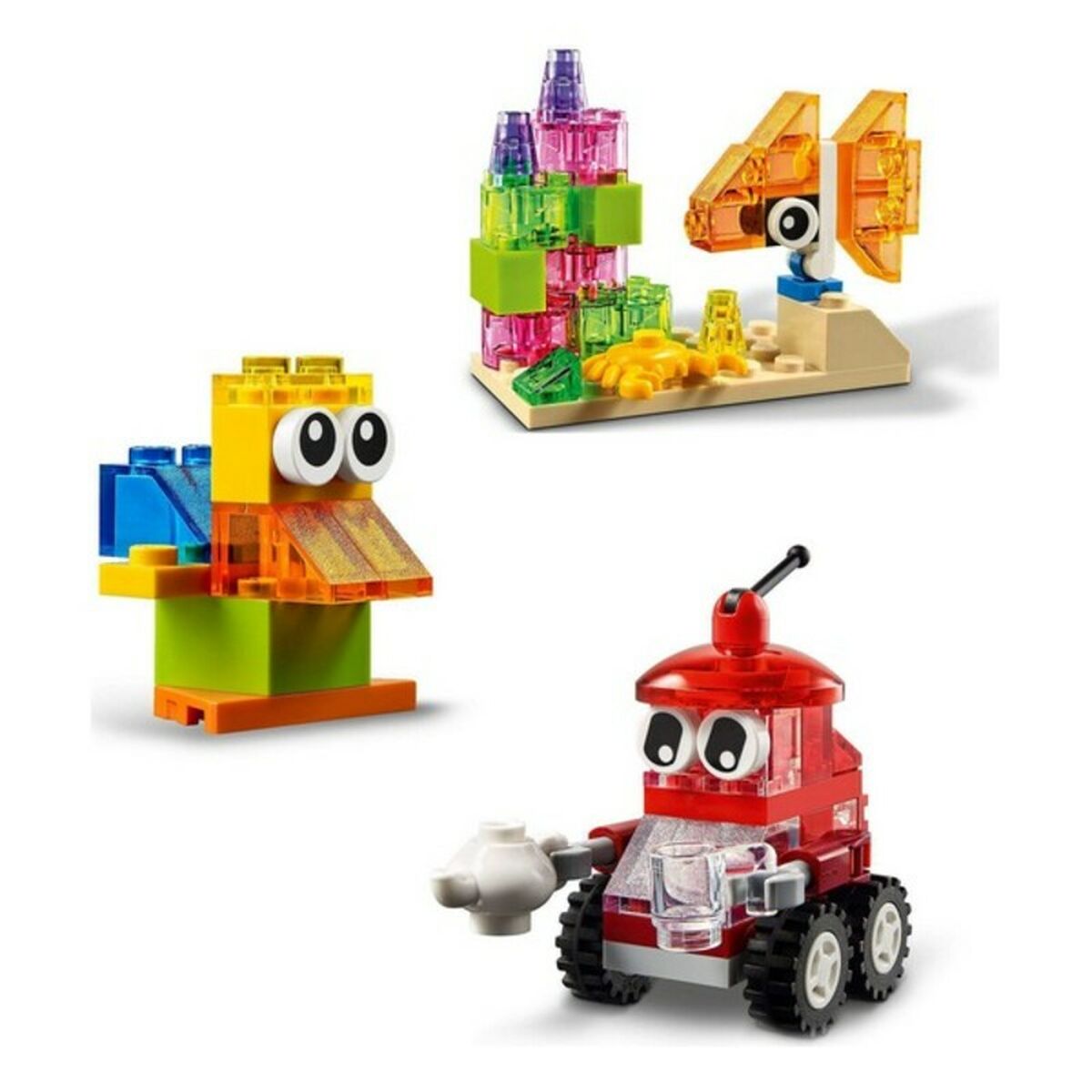 Playset Classic Transparent Bricks Lego 11013 - Little Baby Shop